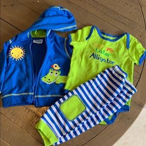 Nuby 3 piece set- 12 months